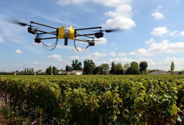 DRones para la fruta