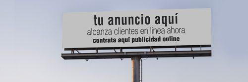 Banner Publicitario Extendido - Espacio Publicitario Extendido